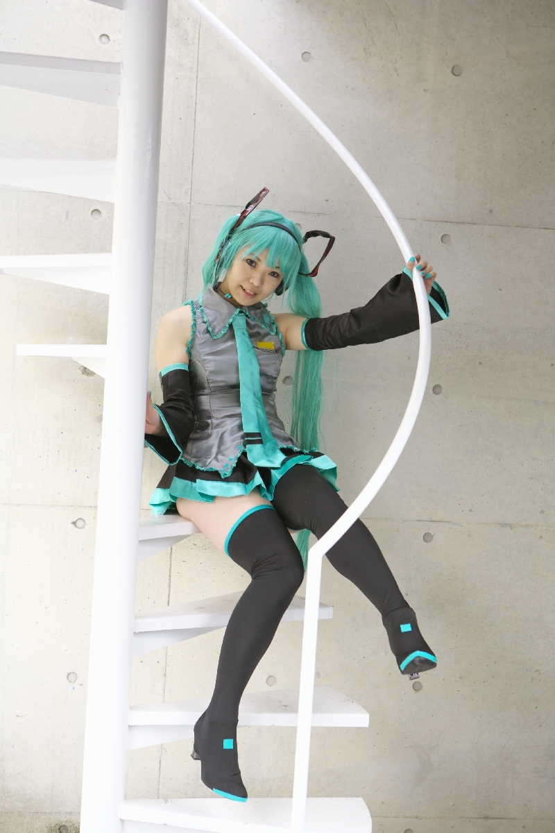 [Cosplay]Vocaloid-性感的Hatsune Mike